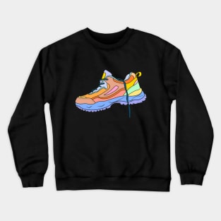 Flat shoes design Crewneck Sweatshirt